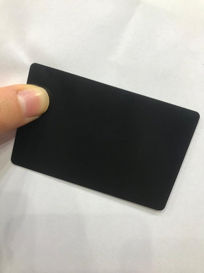 NFC Egypt Metal NFC Business Card  model 215  stainless steel Black matt with slot